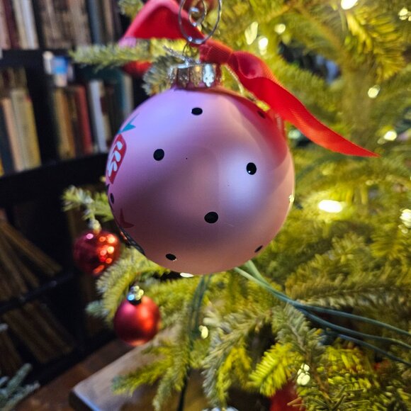 2024 Christmas Ball Ornament - Merry Christmas! - Dillard's a Coton Colors Ed - Picture 8 of 9